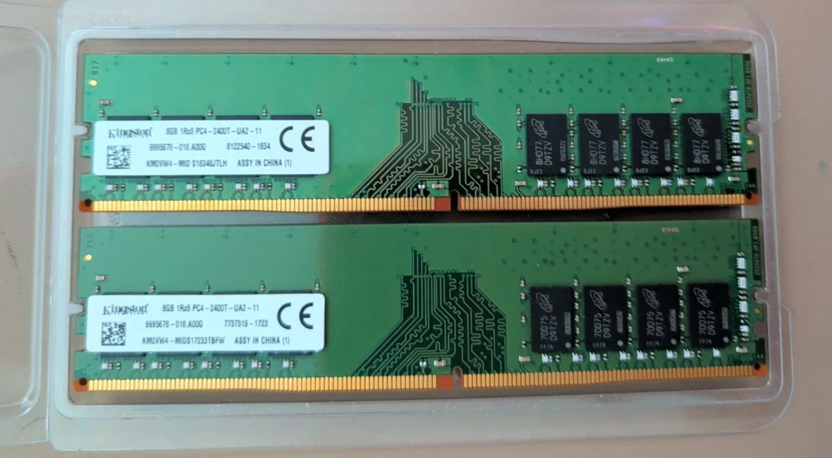 Kingston DDR4 SDRAM 8 GB Capacity per Module Memory (RAM) for sale