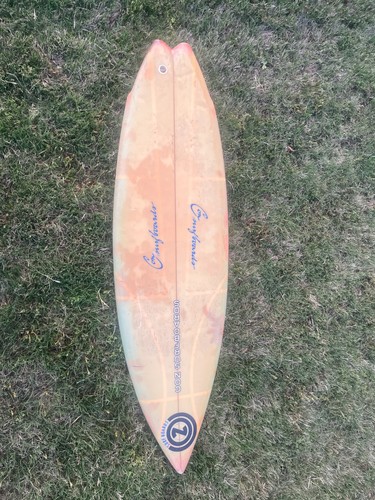Vintage 1979 CON Surfboards Twin Fin - RARE Rocky Grant Hand-Shaped - Venice CA