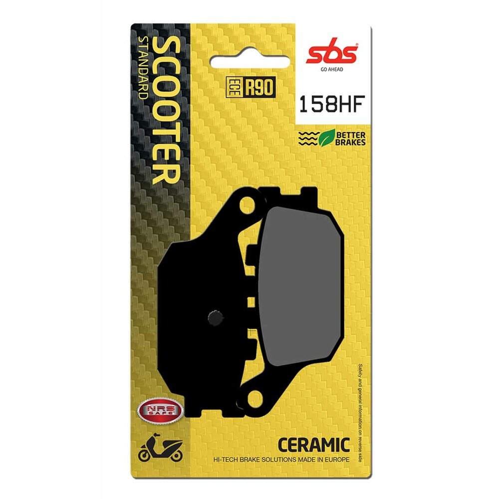 Free Shipping SBS P158-HF Brake Pad For Motorcycle Parts Accessories