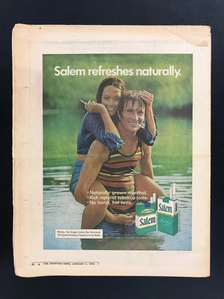 January 5th 1974 The Sporting News Magazine VTG Pete Maravich NBA ATL Hawks #44! - Image 2 of 2