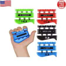 4pcs-Finger Strengthener, Hand Exerciser,Forearms Grip Strength Trainer