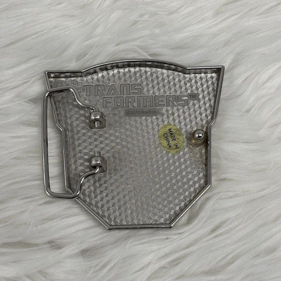 Transformers Optimus Prime 2010 Hasbro Hebilla de cinturón de metal Autobot coleccionable Foto 2 de 4