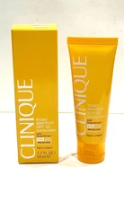 Clinique Sun SPF 50 Solar Smart Sunscreen Face Cream NEW 1.7 oz Free Shipping