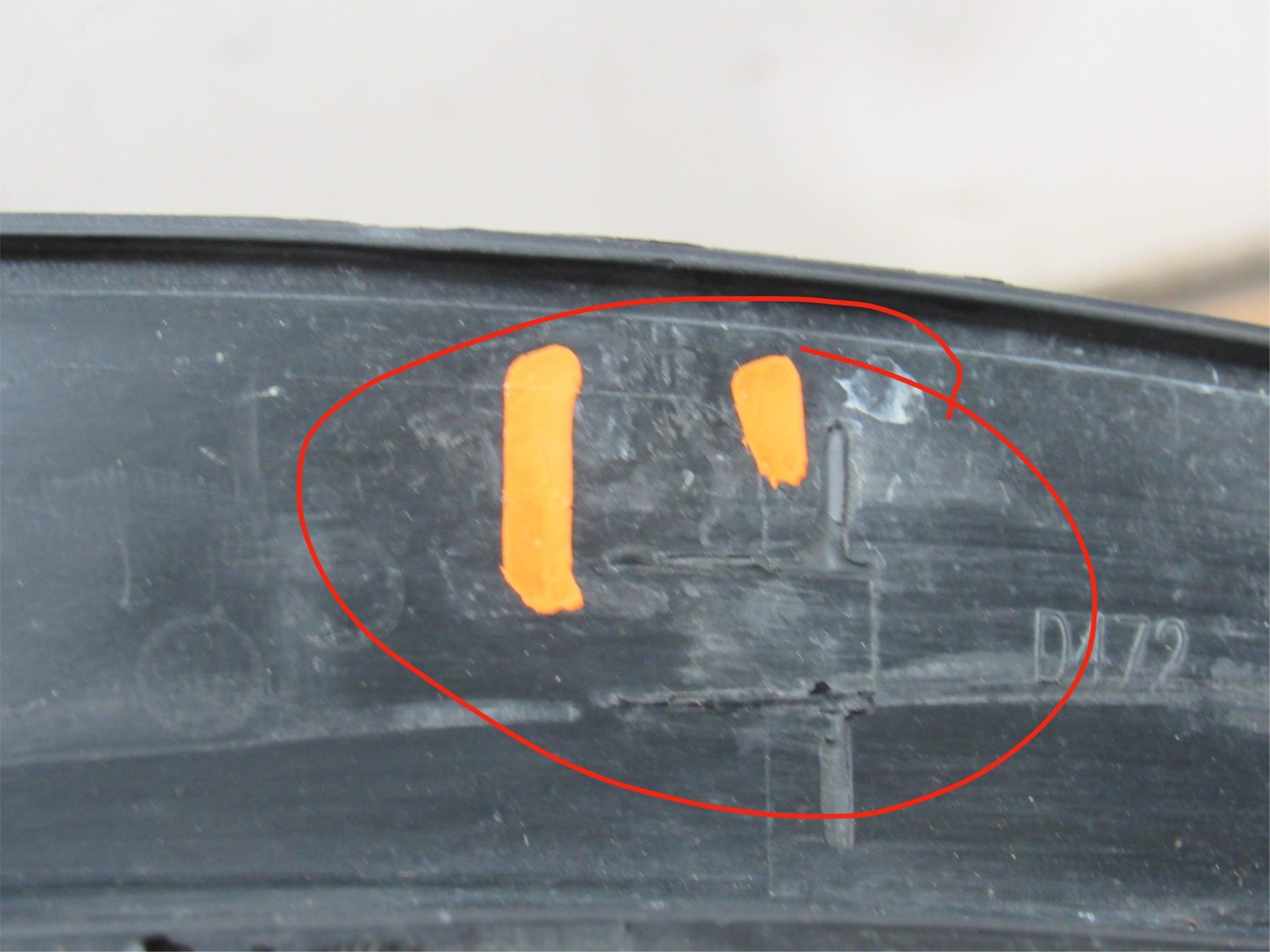 Maserati Levante 2018 Front Left Driver Fender Arch Molding Flare 16-24 ;#4