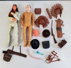Y-258 LOUIS MARX BEST OF THE WEST FIGURES & ACCESSORIES-JOHNNY WEST & GERONIMO!