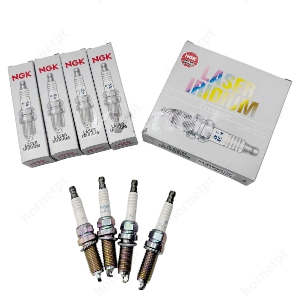 NEW 4 PCS NGK 96964/12290-5A2-A01/ DILKAR7G11GS Iridium Spark Plugs For Accord.