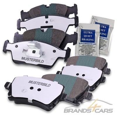 ATEC SATZ BREMSBELÄGE BREMSKLÖTZE VORNE + HINTEN FÜR HYUNDAI I-30 +CW BJ 07-12