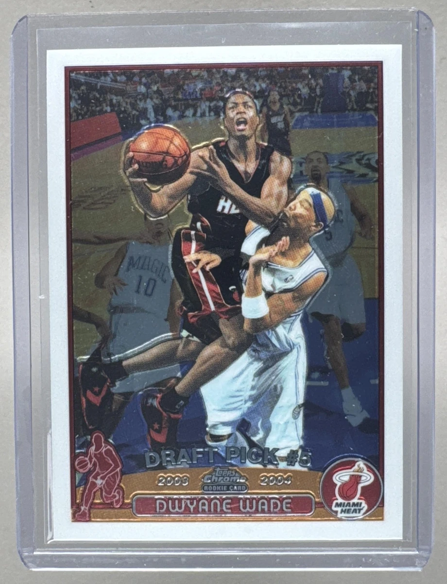 25+ Topps Dwyane Wade Basketball Rookie Sports Trading Cards