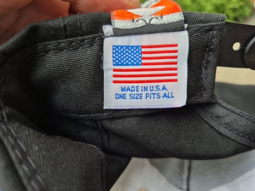 Gorra de camionero Harley Davidson de Tampa vintage con logotipo Eagle Snapback negra EE. UU. - Imagen 9 de 9
