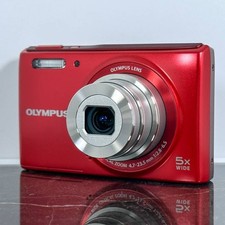 Olympus Stylus VG-180 Compact Digital Camera Tested Working Seller Japan