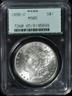 1899-O PCGS MS65 OGH MORGAN SILVER DOLLAR GEN 2.1 HOLDER OLD GREEN HOLDER