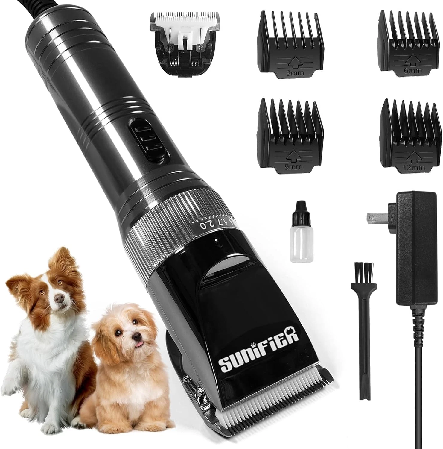 Dog Grooming Clippers for Thick Coat - Pet Hair Trimmer for Grooming Kit
Opens in a new window or ta