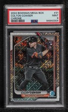 2024 Bowman Mega Box Chrome Mojo Refractor Colton Cowser #31 PSA 9 MINT 0z9m