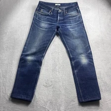 Unbranded Brand Jeans UB121 Skinny 21 Oz Selvedge Dark Wash Blue Size 31 EUC