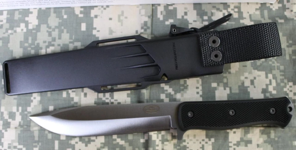 Cuchillo fijo Fallkniven A1X, funda Zytel negra, hoja de acero laminado CoS, ¡NUEVO!! Foto 2 de 4