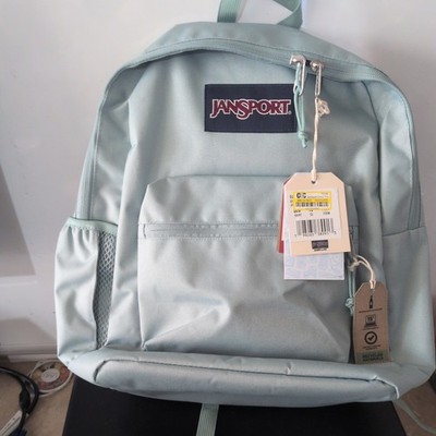 Jansport Cross Town Plus Faded Sage Laptop Backpack NWT | eBay display picture 1