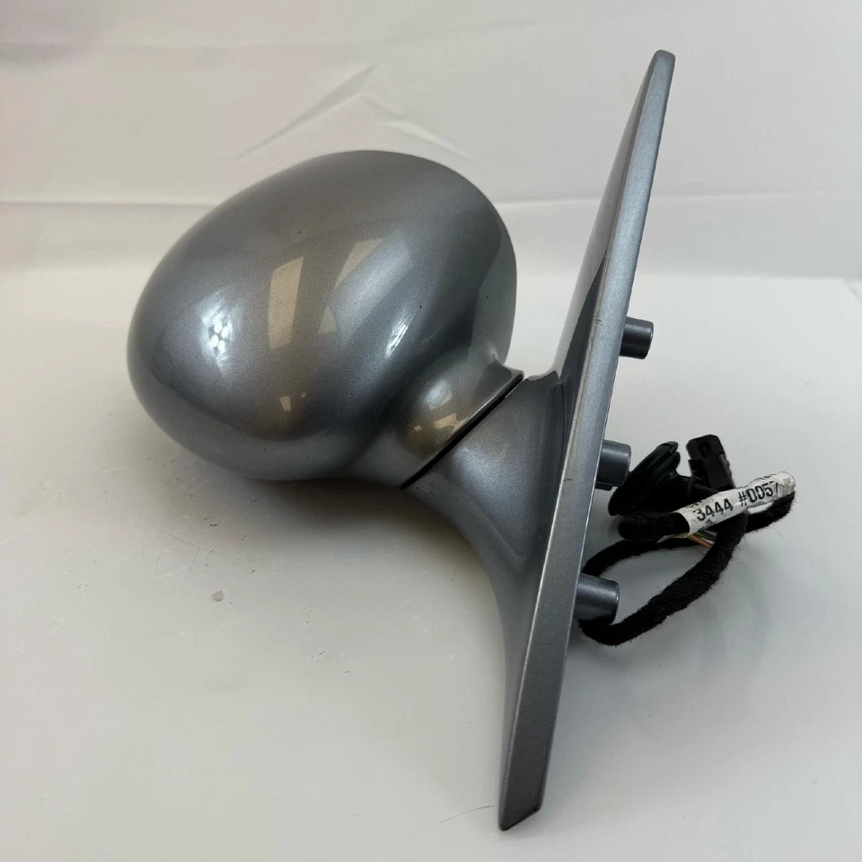 01-06 BMW M3 E46 OEM Right Mirror Power Heated Silver Gray Metallic A08 - Image 4 of 4