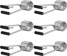 6 Pcs Butterfly Spring Hinge Door Closer Self Closing Automatic Door Closer with