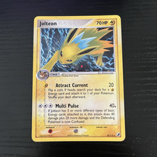Pokémon Jolteon EX Unseen Forces 8/115 Holo Rare Stage 1 70HP Card on eBay