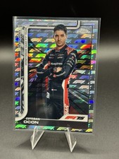 2025 Topps Chrome Logo Fractor F1 Esteban Ocon Portrait base #13 WTS