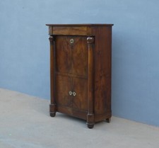 Secretaire con calatoia a scrittoio Impero in noce, metà '800 - L 93,5 cm!
