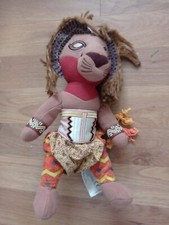 2 Small Disney The Lion King Broadway Musical Plush+Beanie  Soft Toys VGC