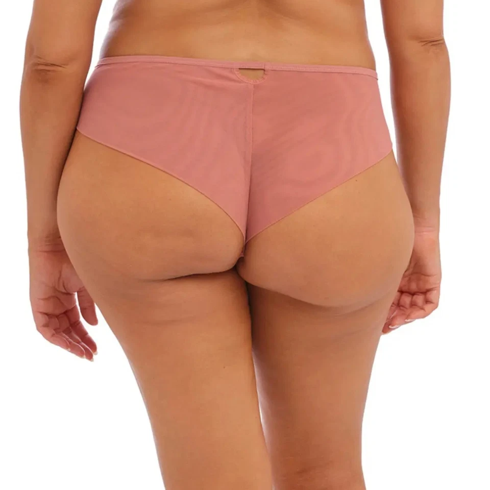 Lencería Braguita Braguita Elomi Priya Rosa Encaje Talla M 12 14 Sin VPL Bragas Brasileñas 4557 Foto 3 de 4