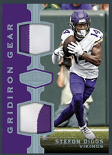 Panini NFL Blitz 2018 Plates & Patches Gridiron Gear Stefon Diggs Dual DIGITAL