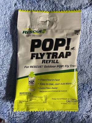 Rescue Pop Fly Trap Refill  flies Find It Fast  (5pack) Deal 