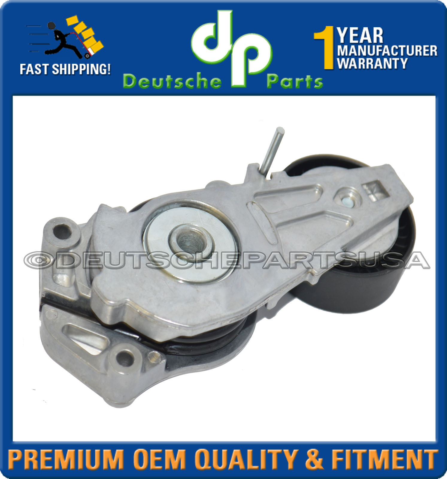 MINI Cooper Serpentine Belt Pulley Tensioner Kit Alternator 11281482199