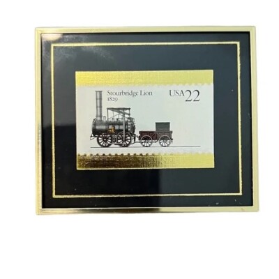 Frame HH American Trains Stourbridge Lion, Issued Oct 1st, 1987/ #274 of 5000
