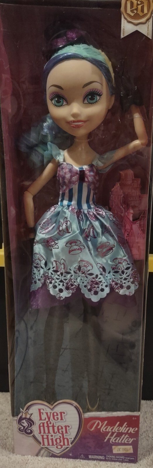 EVER AFTER HIGH - Madeline Hatter Doll - 28 " Doll. Brand Ne