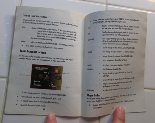 Super Nintendo SPORTS instruction manuals SNES -- you pick -- free shipping!! - Picture 171 of 458