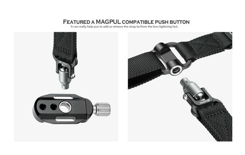 Leofoto DC-22Q 22MM Micro QR CLAMP / Fits Magpul Sling - Picture 5 of 8