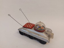 Vintage Space Cosmos Rover Wind Up Tin Toy IGRA Czechoslovakia - Works