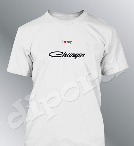 Tee shirt personnalise Charger S M L XL XXL homme RT Hemi muscle car youngtimer - Foto 7 di 9