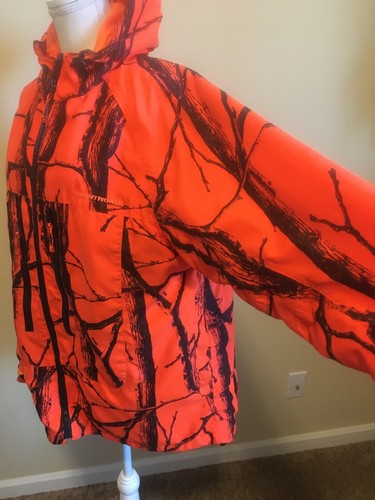 Hooded Hunting Rain Jacket Size 