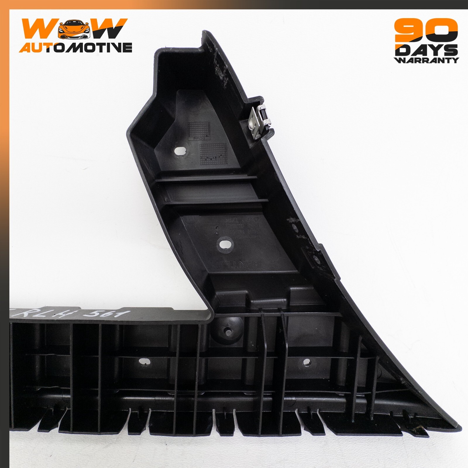 04-11 BENTLEY CONTINENTAL GT GTC REAR LEFT BUMPER HOLDER SUPPORT BRACKET OEM