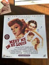 "Meet Me in St. Louis" 50th Anniversary Box Set Laserdisc LD - with CD