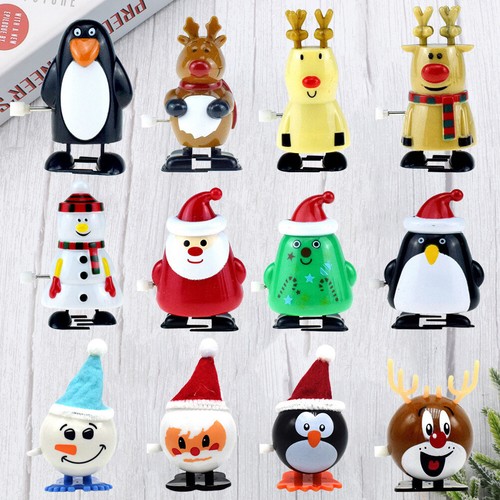 12 piezas Medias de Navidad Relleno Medias para Adultos Juguetes de Cuerda