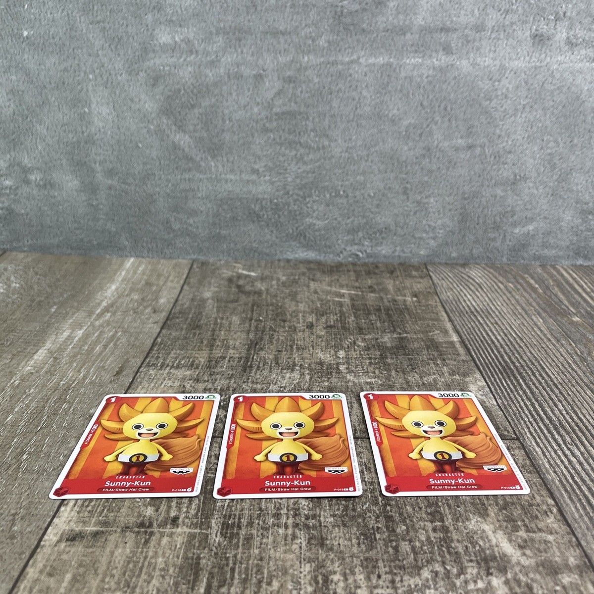 One Piece TCG Sunny-Kun P-015 Film Red Promo Movie x3 | eBay