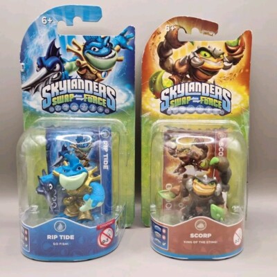 Skylanders Swap Force - Rip Tide & Scorp neu in OVP  