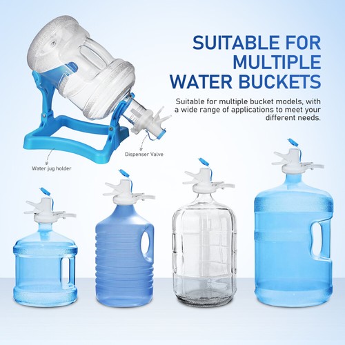 Mineral Water Bucket Stand Gallon Holders Kitchen Beverage Dispenser for - Bild 10 von 12