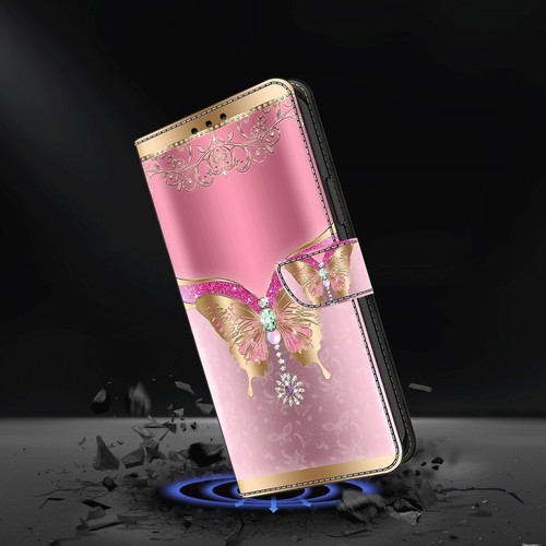 Case For Huawei Y5 Y6 Y7 Prime 2019 2018 Patterned Flip Wallet Stand Phone Cover - Picture 4 of 32