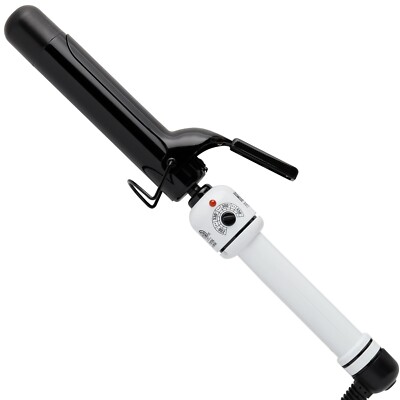 HOT TOOLS Pro Artist Nano Ceramic Curling Iron/Wand For Smooth Shiny Hair 1 1/4''
