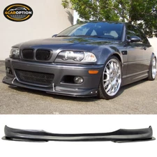 Fits 01-06 BMW E46 M3 AC-S Style PU Front Bumper Lip Spoiler Splitter