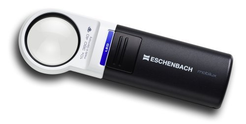 ESCHENBACH handheld magnifier Mobilux LED magnification LED light 1511-10 Japan - Picture 1 of 1