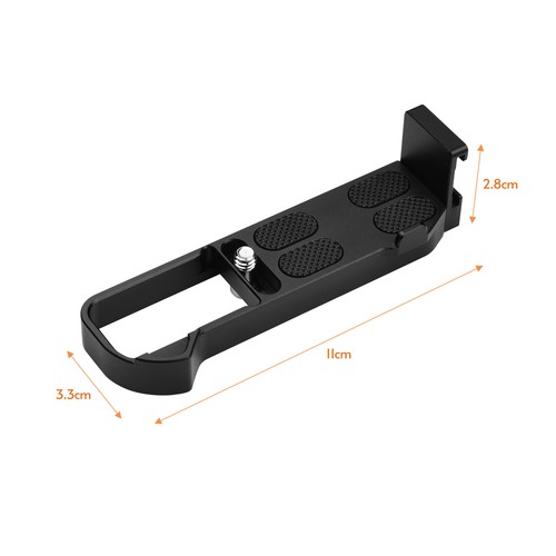 L Mount Plate with Cold Shoe Mount Metal for Canon G7X Mark III/II Camera F6D0 - Picture 5 of 8