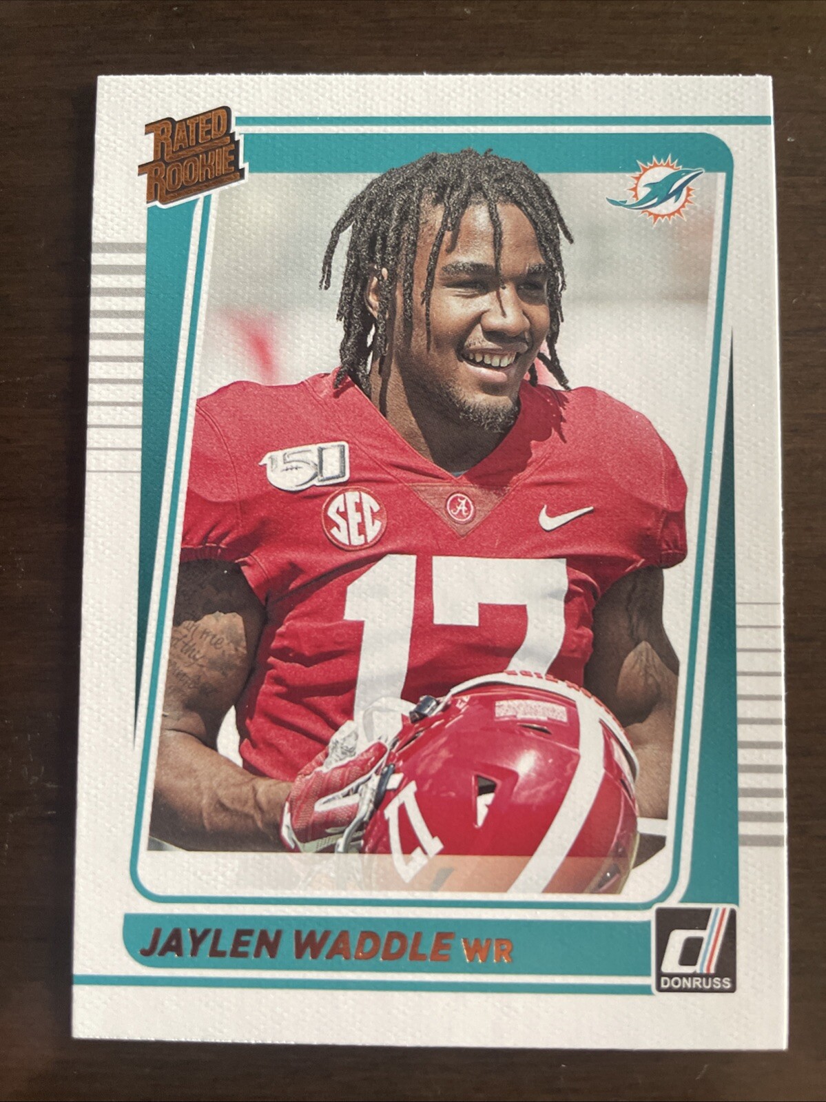 2021 Panini Donruss JAYLEN WADDLE PORTRAIT RC #263