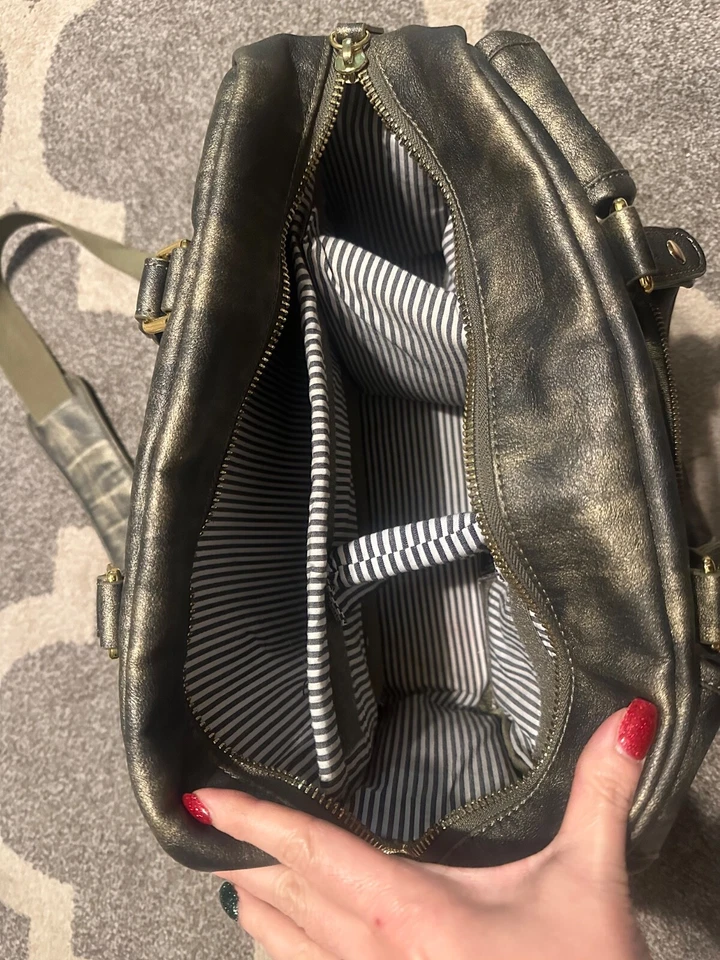 Bolsa para câmera House of Flynn, dourada, pouco usada - Imagem 2 de 4